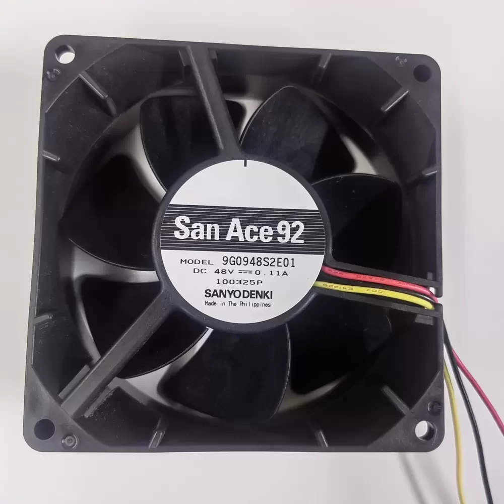 9G0948S2E01 Sanyo Denki 48VDC 0.11A 92x92x32mm Axial Fan