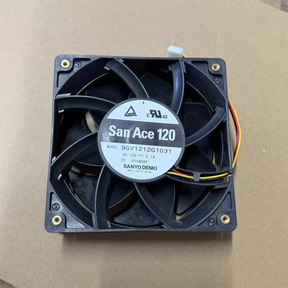 9GV1212G1031 Sanyo Denki 12VDC 2.1A 120x120x38mm Axial Fan