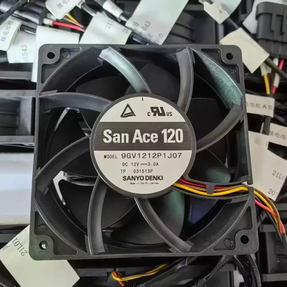 9GV1212P1J07 Sanyo Denki 12VDC 3.0A 120x120x38mm Axial Fan