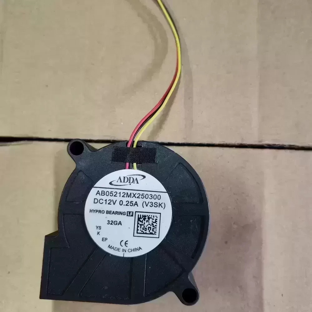 AB05212MX250300 ADDA 12VDC 50mm Turbo Cooling Blower Fan