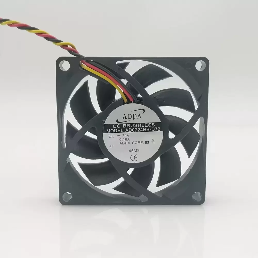 AD0724HB-D72 ADDA 24VDC 70x70x15mm 3-Wire Axial Fan