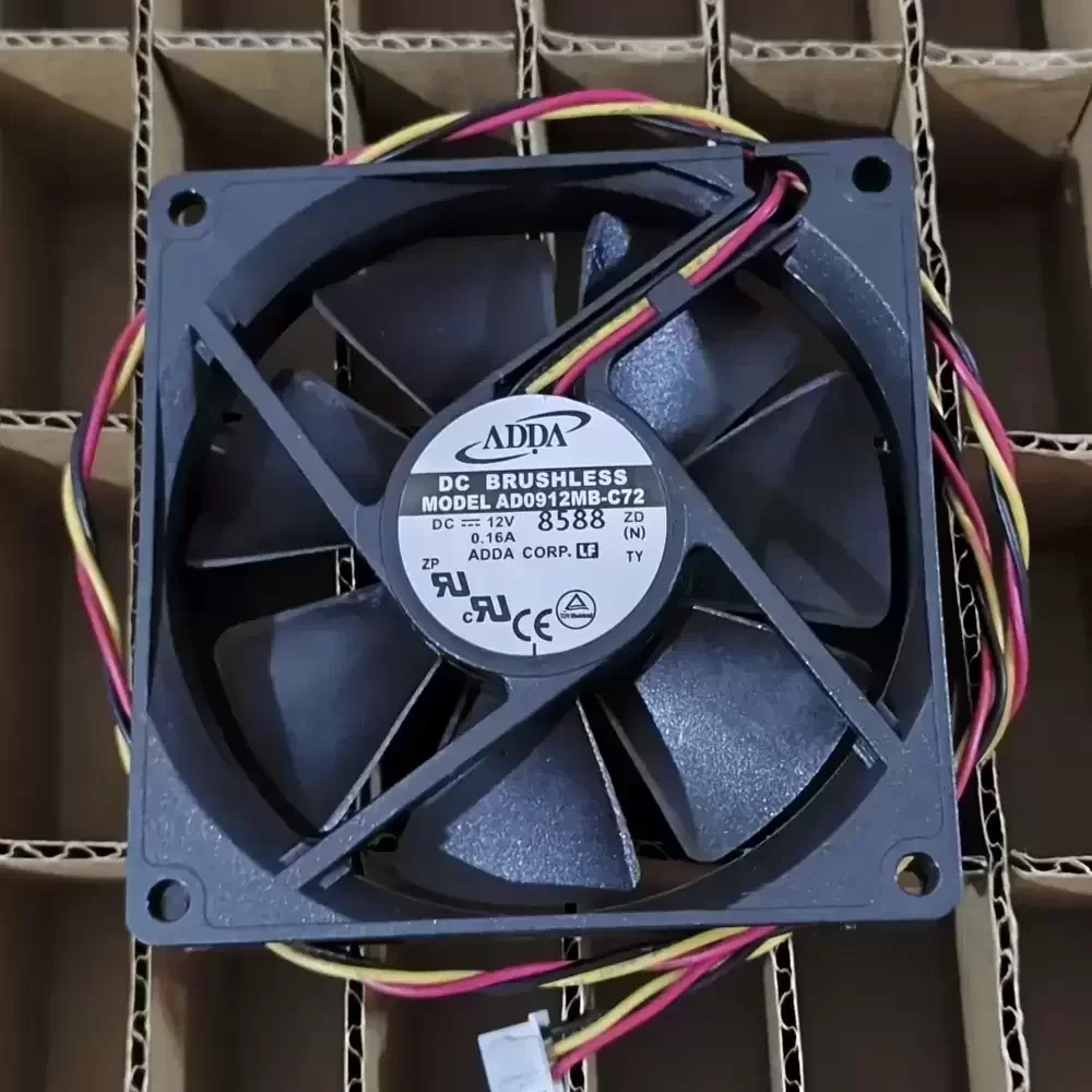 AD0912MB-C72 ADDA 12VDC 92x92x20mm 3-Wire Axial Fan