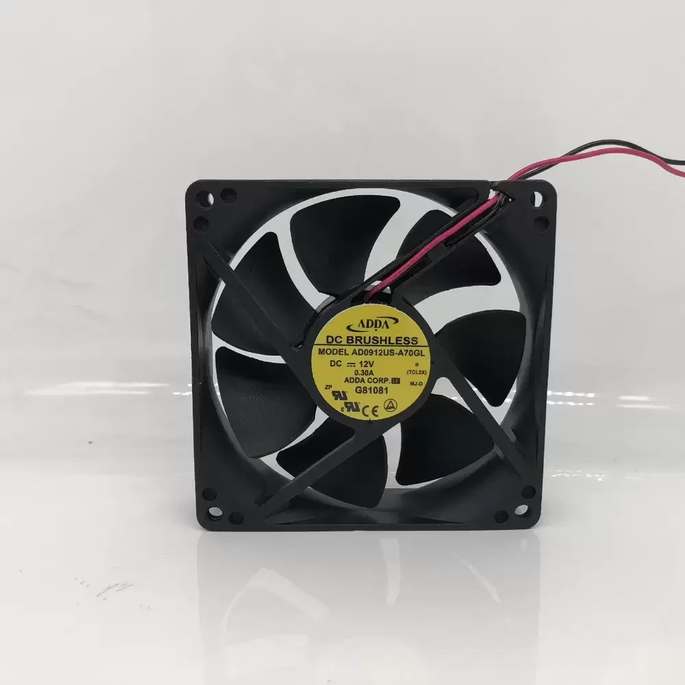 AD0912US-A70GL ADDA 12VDC 0.30A 92x92x25mm Axial Fan