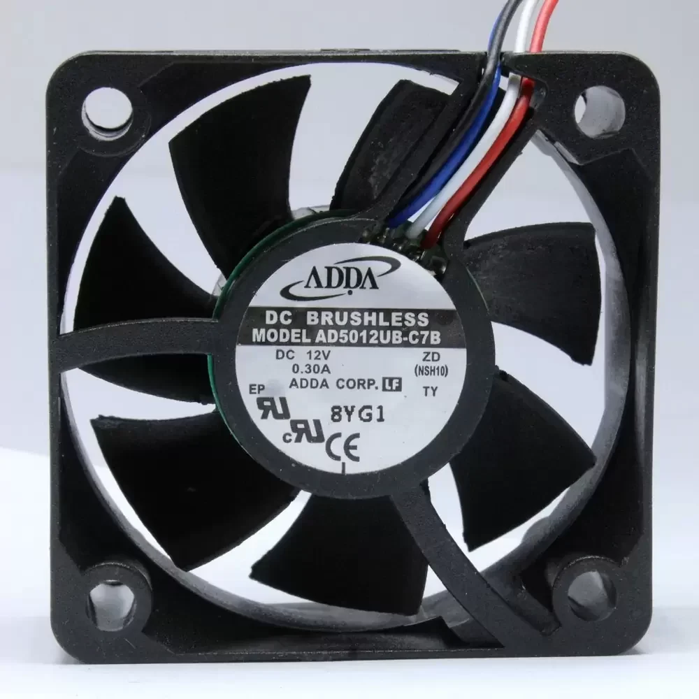 AD5012UB-C7B ADDA 12VDC 50x50x20mm PWM Cooling Fan