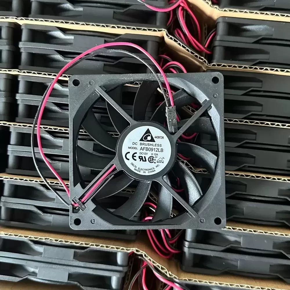 AFB0912LB Delta 12VDC 92x92x15mm Ball Bearing Axial Fan