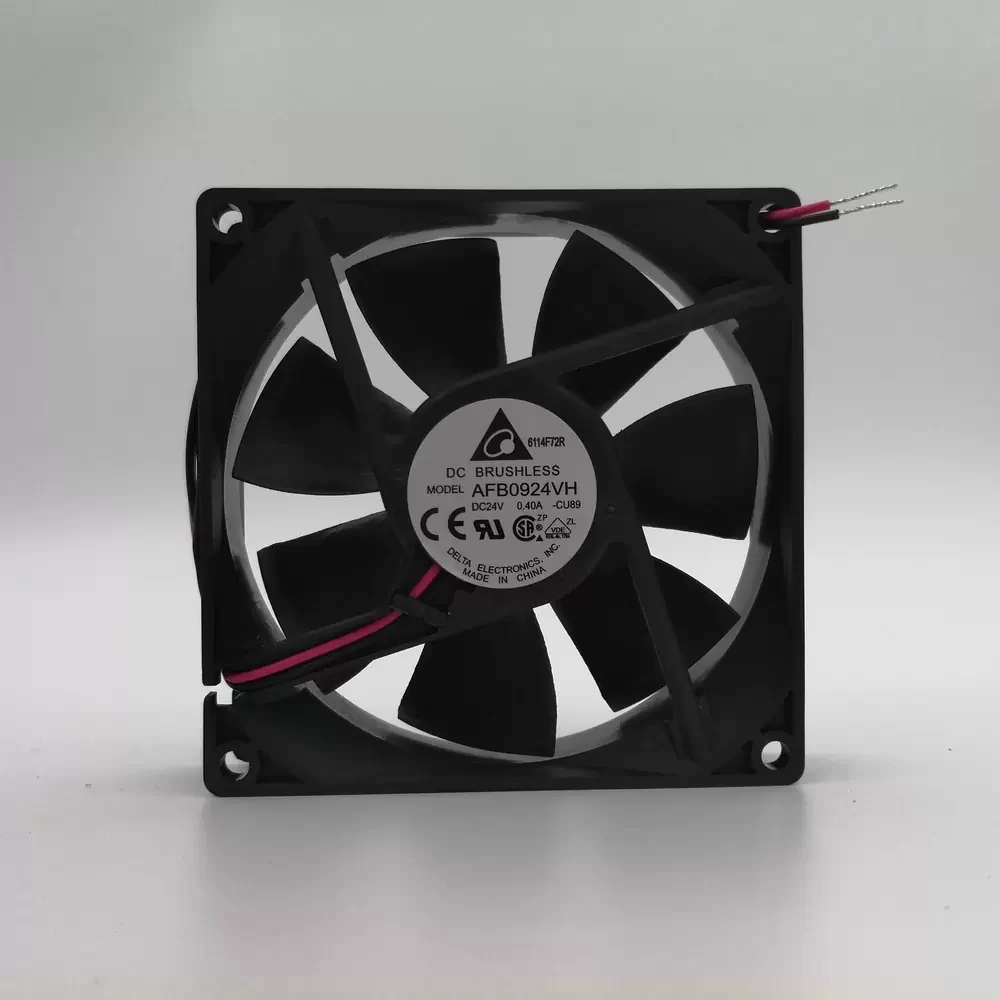 AFB0924VH-CU89 Delta 24VDC 0.40A 90x90x25mm Axial Fan