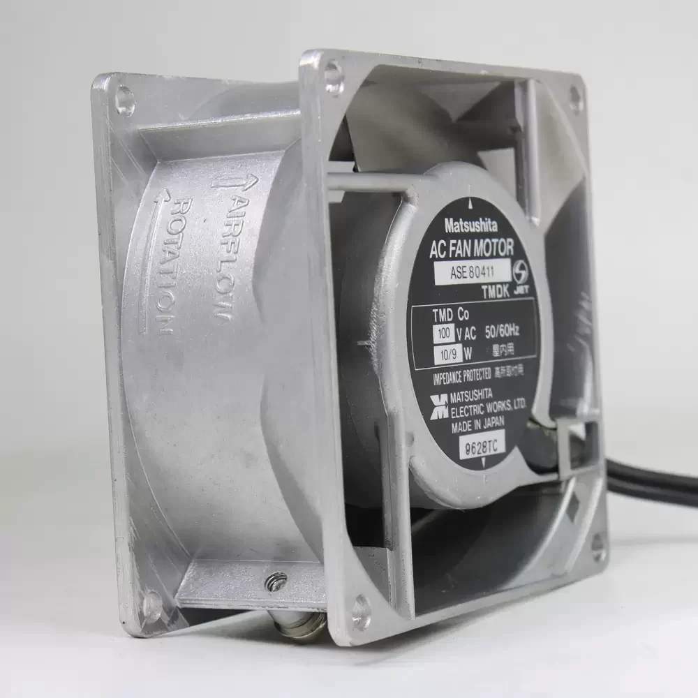 ASE80411 Matsushita 100VAC 80x80x25mm Aluminum Frame AC Fan ASE80411 Matsushita 100VAC 80x80x25mm Aluminum Frame AC Fan