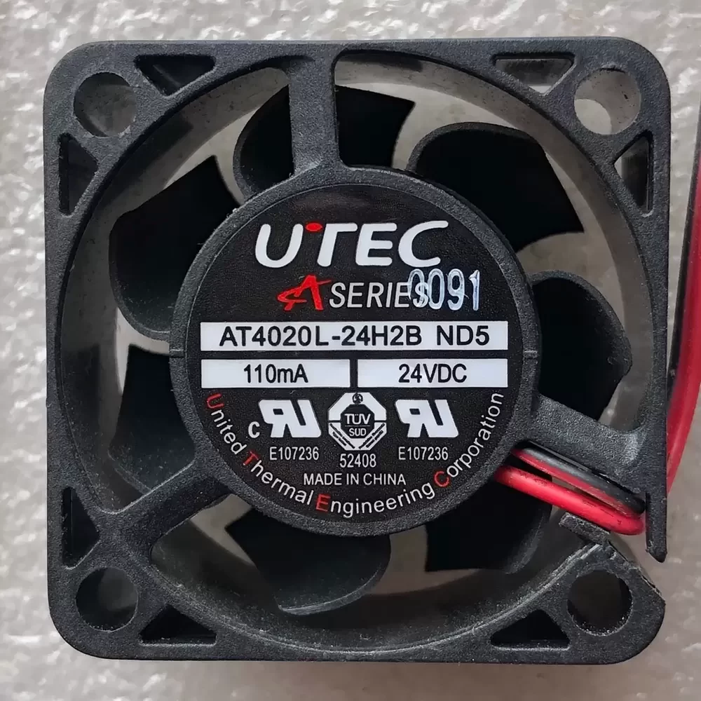 AT4020L-24H2BND5 UTEC 24VDC 0.11A 40x40x20mm Axial Fan