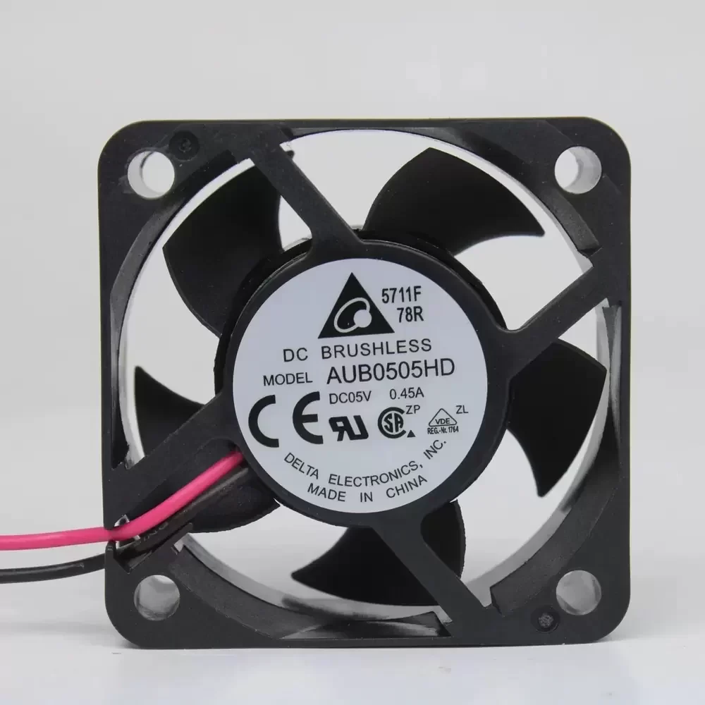 AUB0505H Delta 5VDC 50x20mm 2-Wire Industrial Axial Fan
