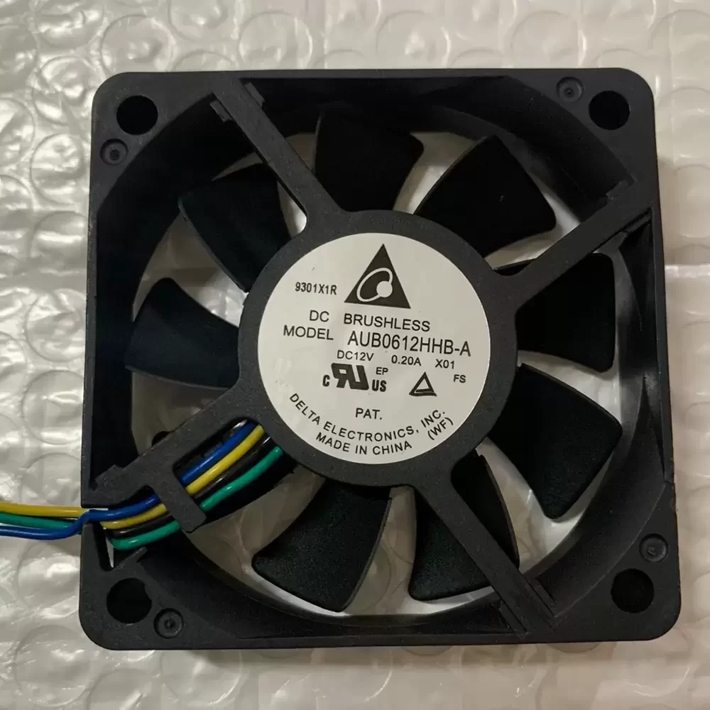 AUB0612HHB-AX01 Delta 12VDC 0.20A 60x60x15mm Axial Fan