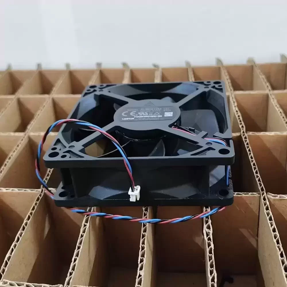 AUB0812M-E114 Delta 12VDC 0.17A 80x80x25mm Axial Fan AUB0812M-E114 Delta 12VDC 0.17A 80x80x25mm Axial Fan