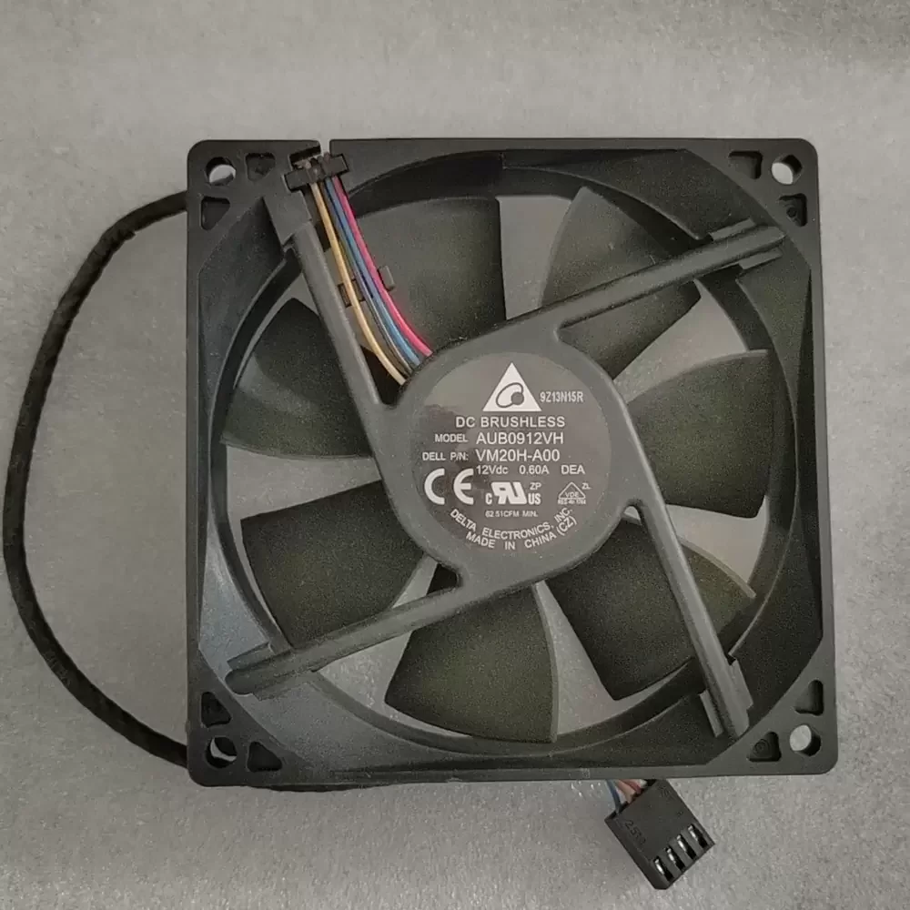 AUB0912VH-DEA Delta 12VDC 90x90x25mm PWM Axial Fan