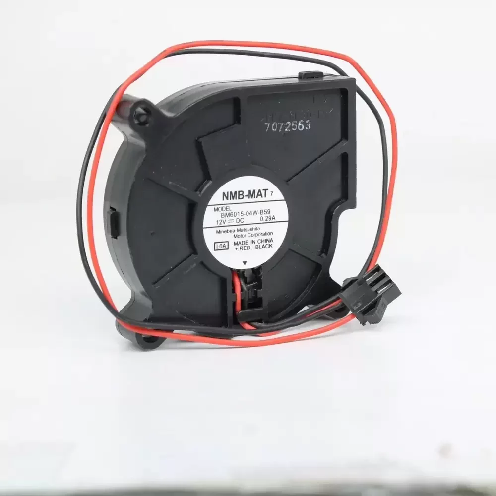 BM6015-04W-B59-L0A NMB-MAT 12VDC 60x15mm Blower Fan