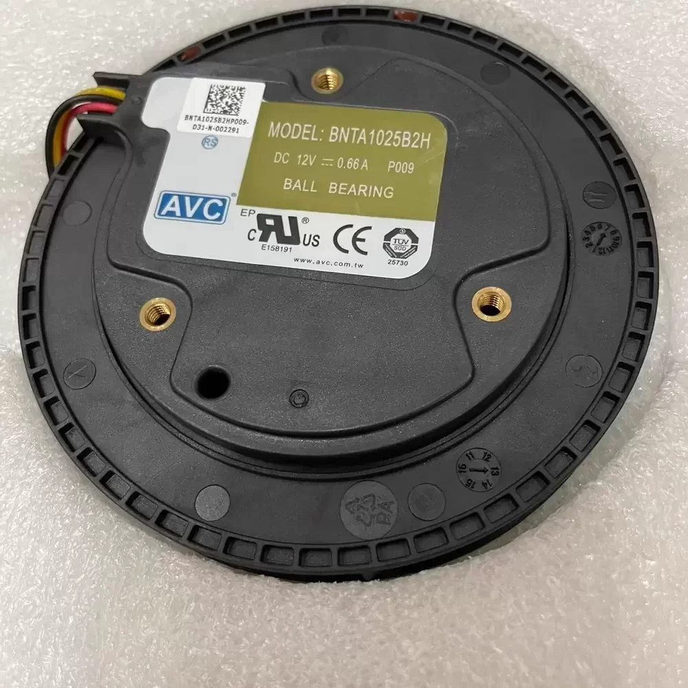 BNTA1025B2H-P009 AVC 12VDC 0.66A 100x25mm Blower Fan