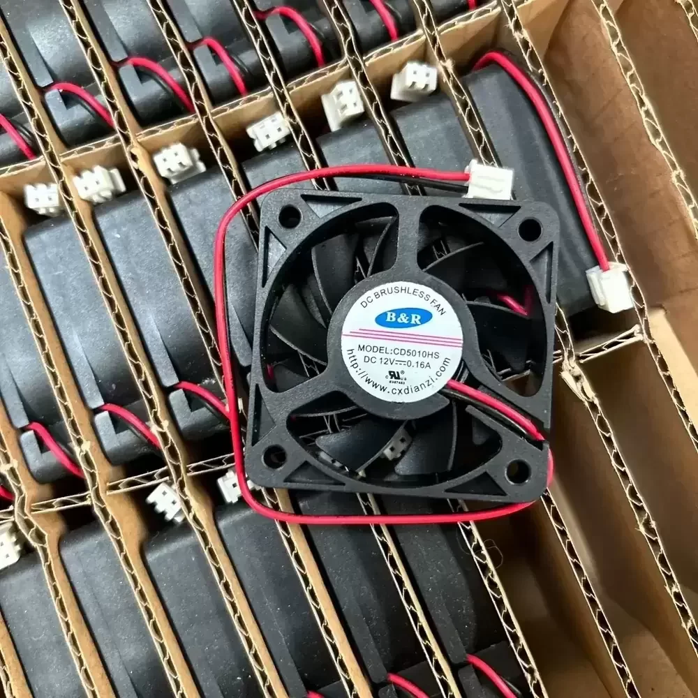 CD5010HS B&R 12VDC 50x50x10mm 0.16A Industrial Fan