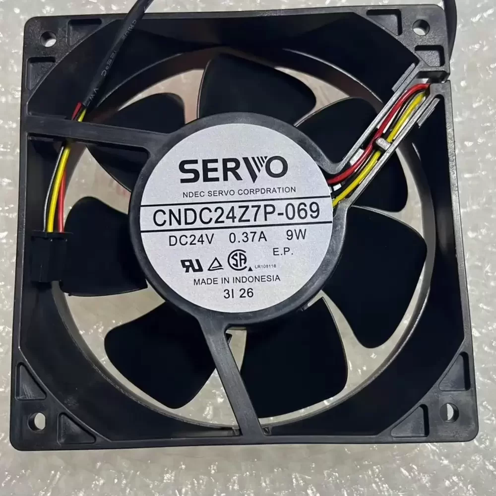 CNDC24Z7P-069 Nidec Servo 24VDC 120x38mm Axial Fan