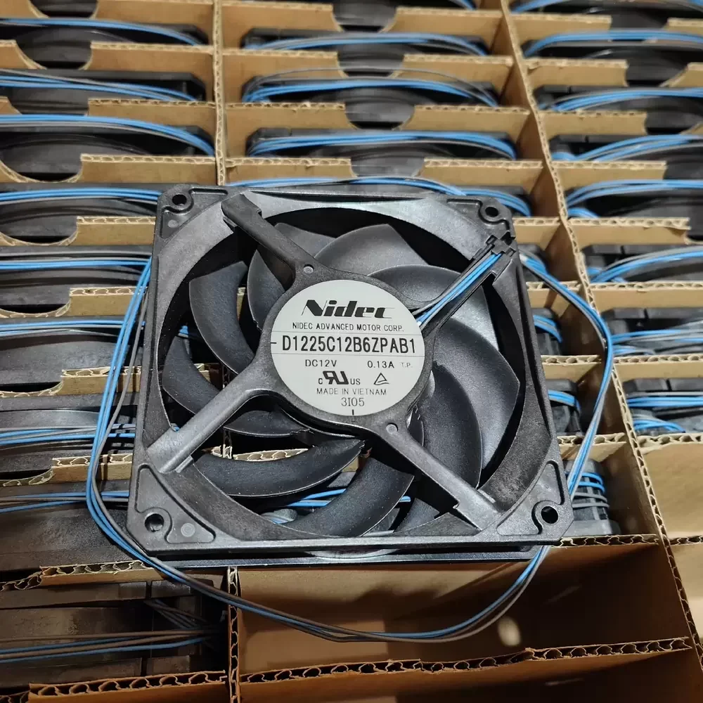 D1225C12B6ZPAB1 Nidec 12VDC 120mm Axial Fan D1225C12B6ZPAB1 Nidec 12VDC 120mm Axial Fan