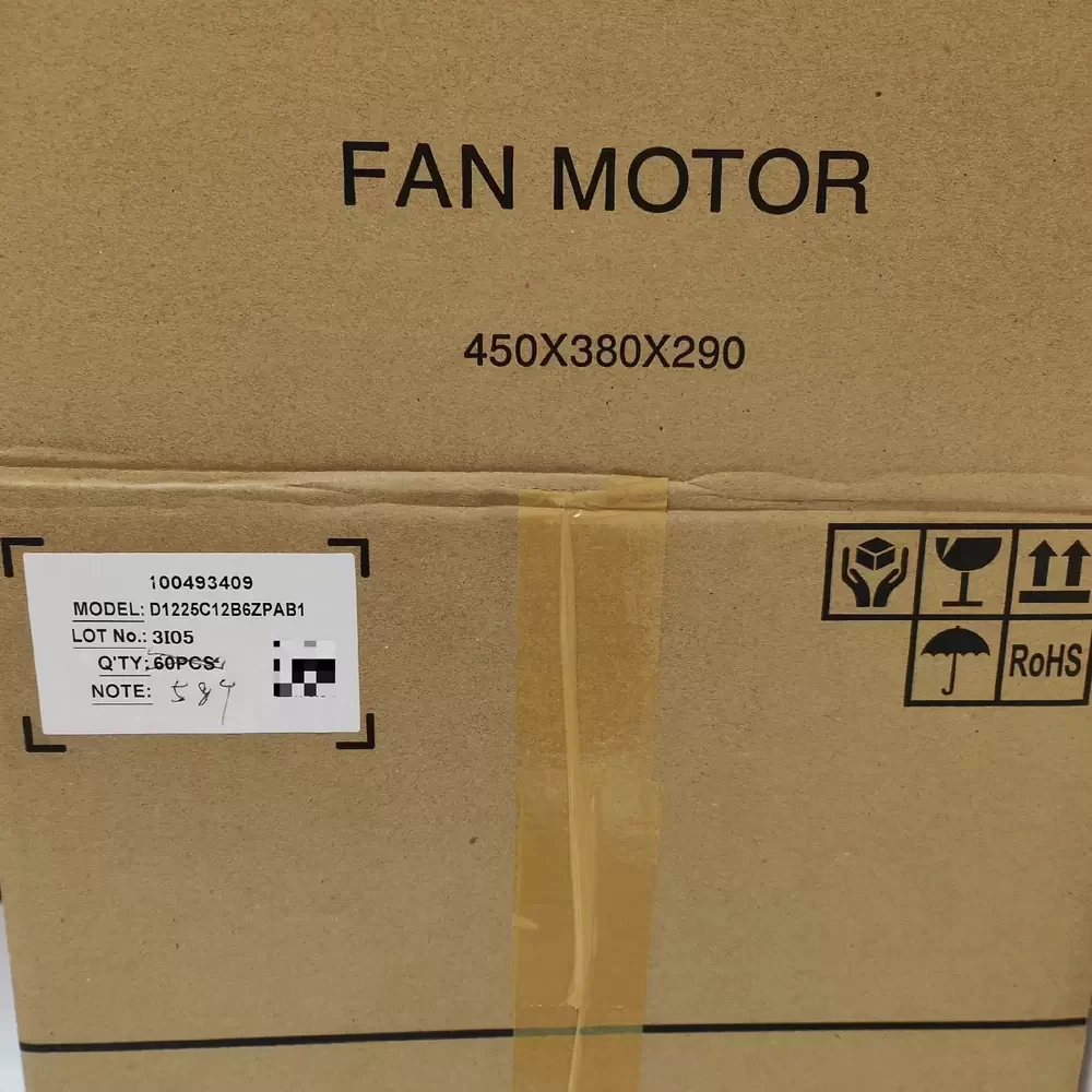 D1225C12B6ZPAB1 Nidec 12VDC 120mm Axial Fan D1225C12B6ZPAB1 Nidec 12VDC 120mm Axial Fan