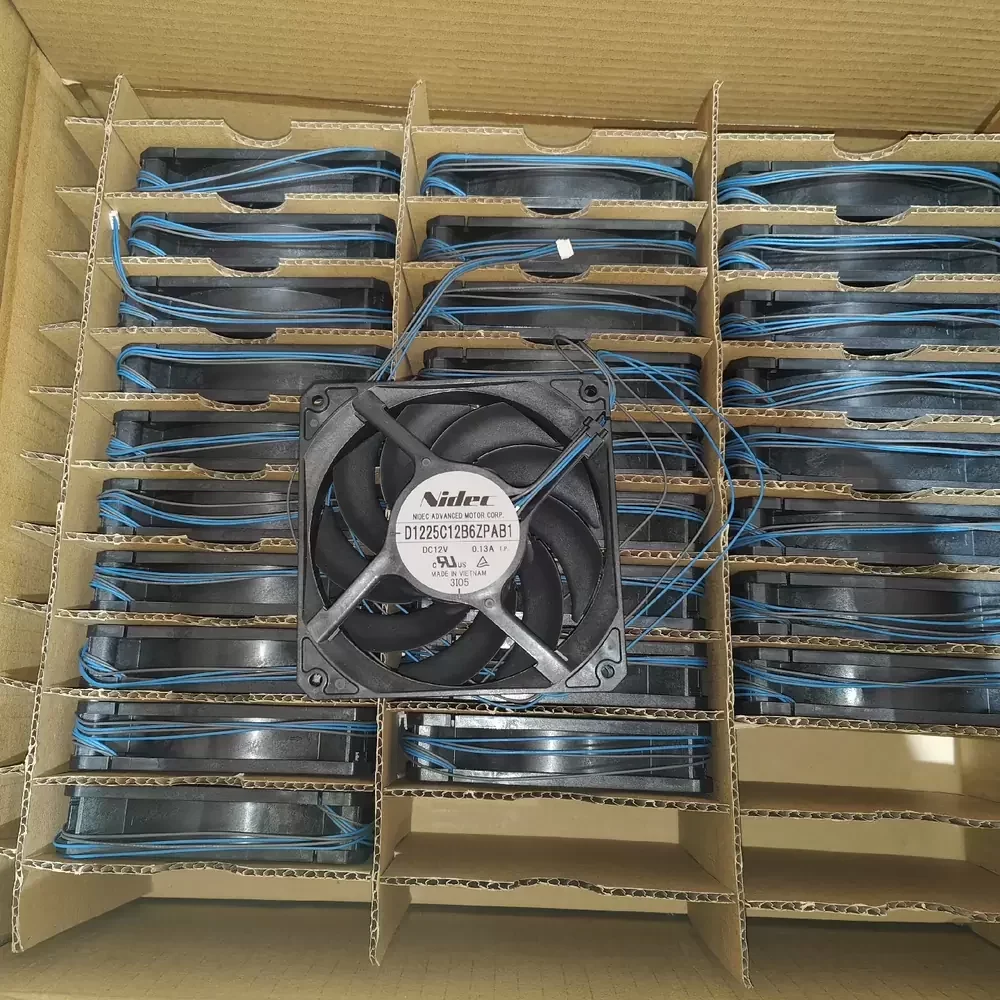 D1225C12B6ZPAB1 Nidec 12VDC 120mm Axial Fan