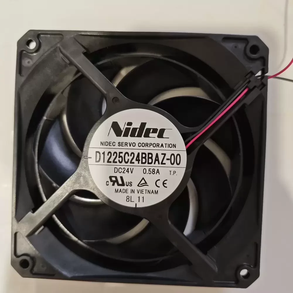 D1225C24BBAZ-00 Nidec 24VDC 120x120x25mm 0.58A Axial Fan