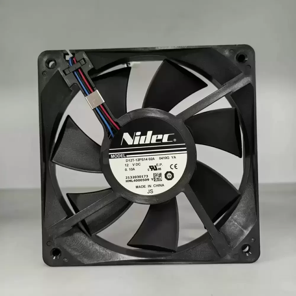 D12T-12PS14-0410G-YA Nidec 12VDC 120x120x25mm Axial Fan