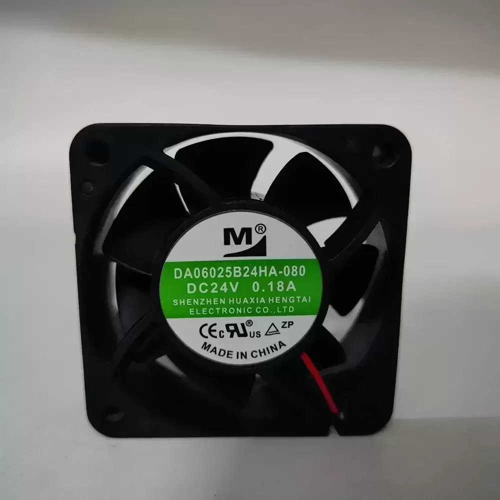 DA06025B24HA-080 Yimeng 24VDC 60x60x25mm 0.18A Axial Fan