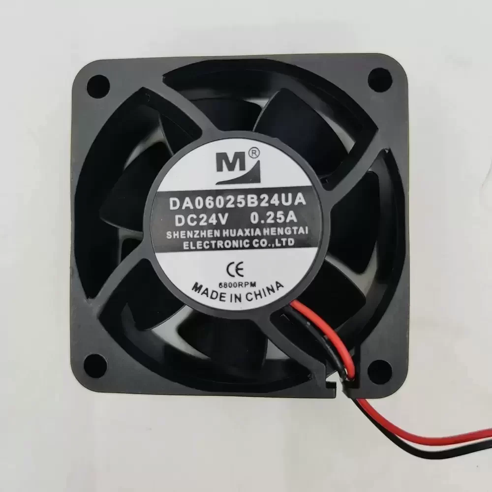 DA06025B24UA Huaxia Hengtai 24VDC 0.25A 60x60x25mm Axial Fan