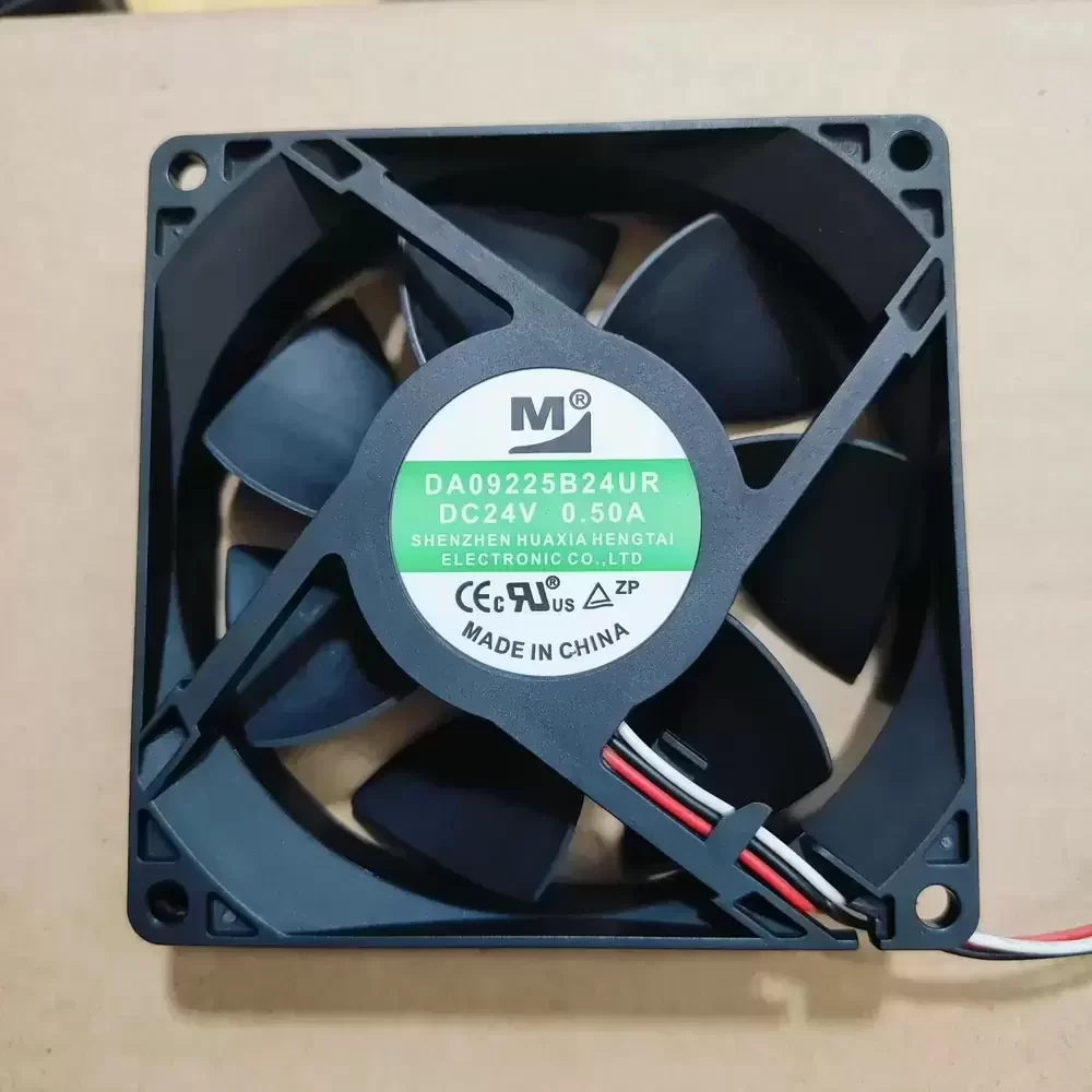 DA09225B24UR Huaxia Hengtai 24VDC 92x92x25mm Axial Fan