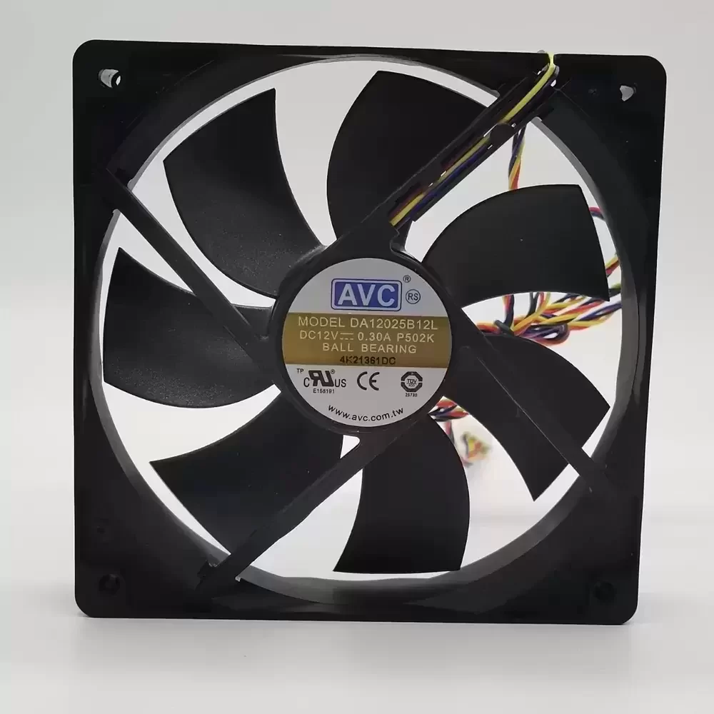 DA12025B12L-P502K AVC 12VDC 120x120x25mm PWM Axial Fan
