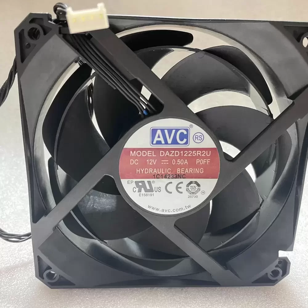 DAZD1225R2U-P0FF AVC 12VDC 0.50A 120x120x25mm Axial Fan