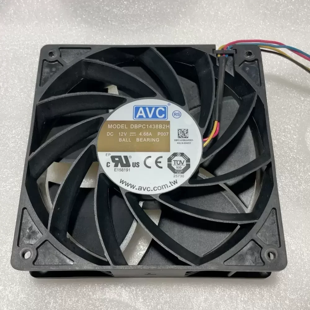 DBPC1438B2H-P007 AVC 12VDC 140x140x38mm 4.68A Axial Fan