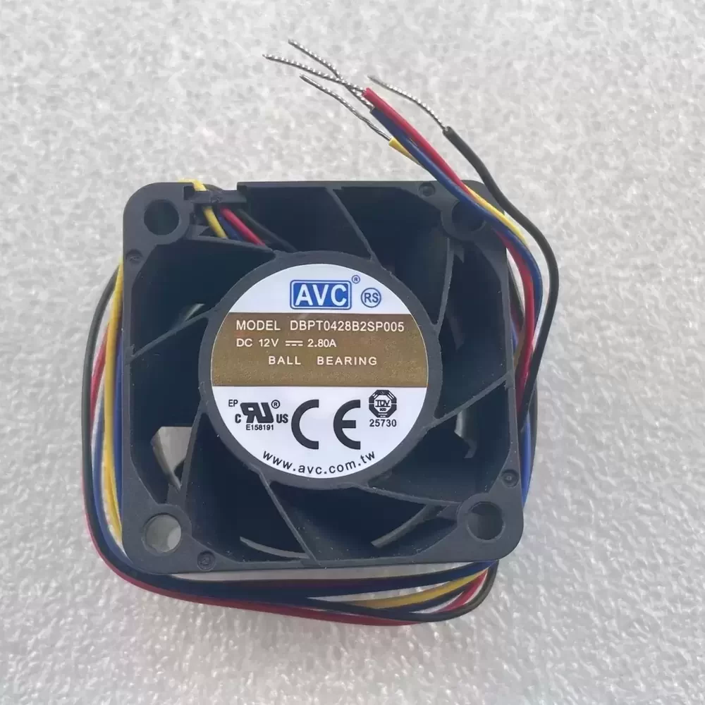 DBPT0428B2SP005 AVC 12VDC 2.80A 40x40x28mm Axial Fan