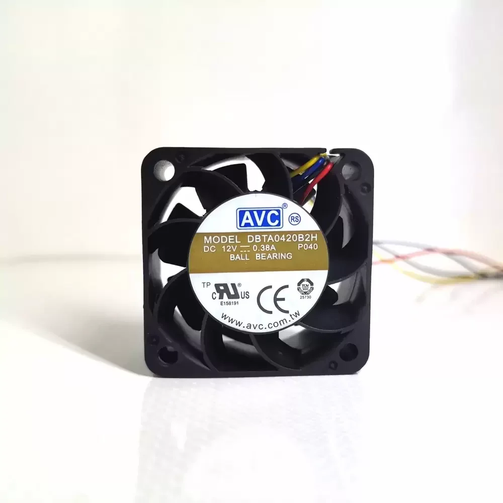DBTA0420B2H-P040 AVC 12VDC 40x40x20mm PWM Axial Fan