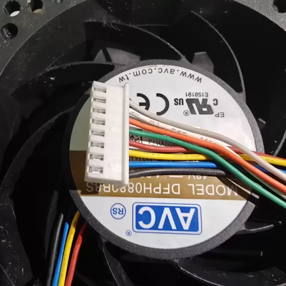 DFPH0880B8S-Y001 AVC 48VDC 4.32A 80x80x38mm Cooling Fan DFPH0880B8S-Y001 AVC 48VDC 4.32A 80x80x38mm Cooling Fan