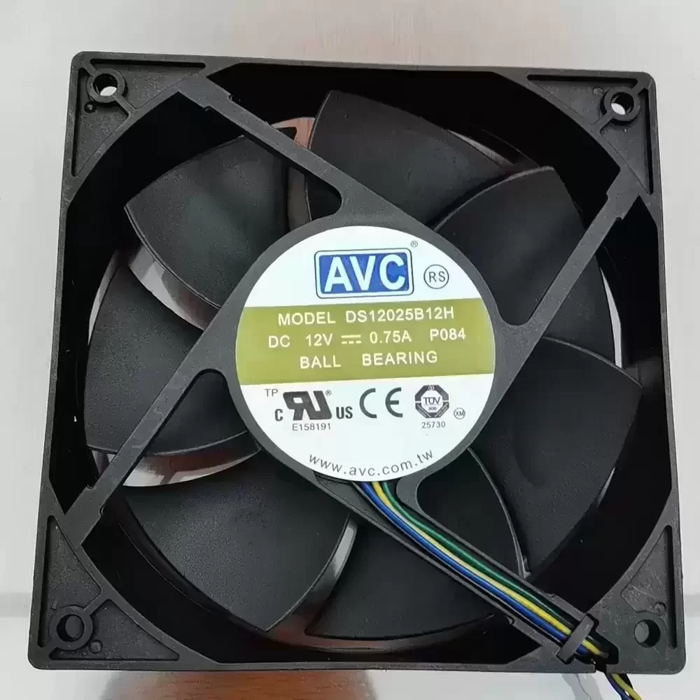 DS12025B12H-P084 AVC 12VDC 120x120x25mm PWM Axial Fan