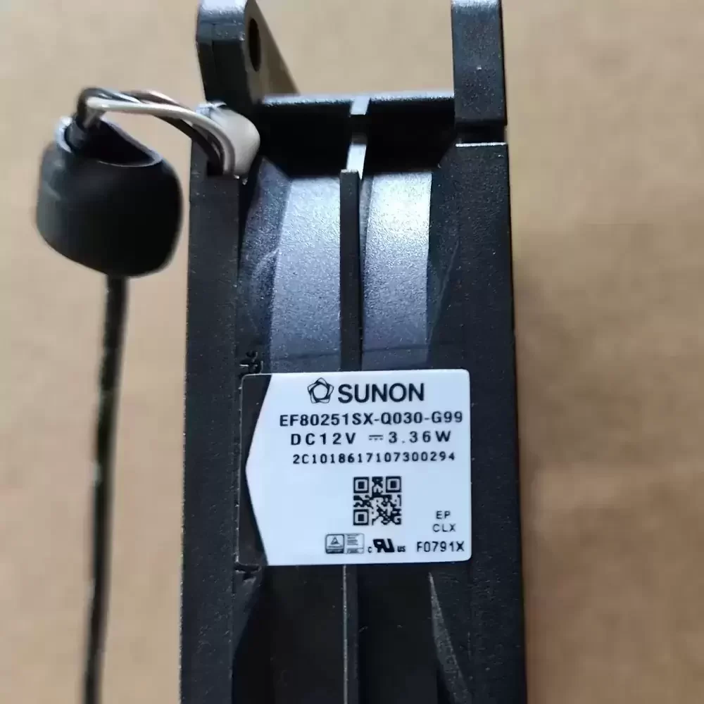 EF80251SX-Q030-G99 SUNON 12VDC 80x80x25mm 3.36W Axial Fan EF80251SX-Q030-G99 SUNON 12VDC 80x80x25mm 3.36W Axial Fan