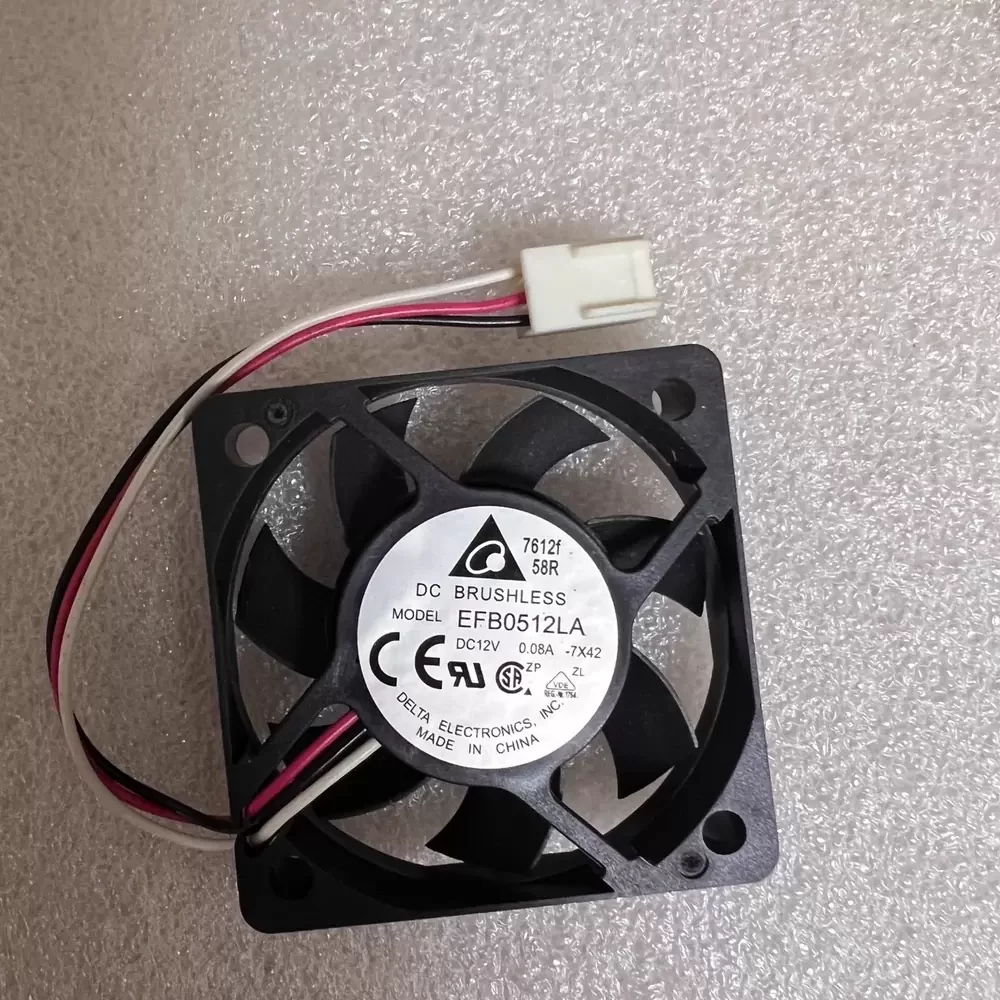 EFB0512LA-7X42 Delta 12VDC 50x50x10mm 3-Wire Axial Fan
