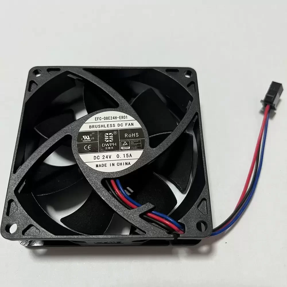 EFC-08E24H-ER01 DWPH 24VDC 80x80x25mm Cooling Axial Fan