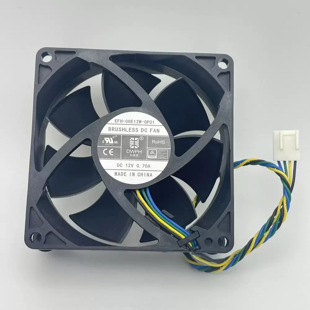 EFH-08E12W-GP01 DWPH 12VDC 80x80x25mm PWM Axial Fan