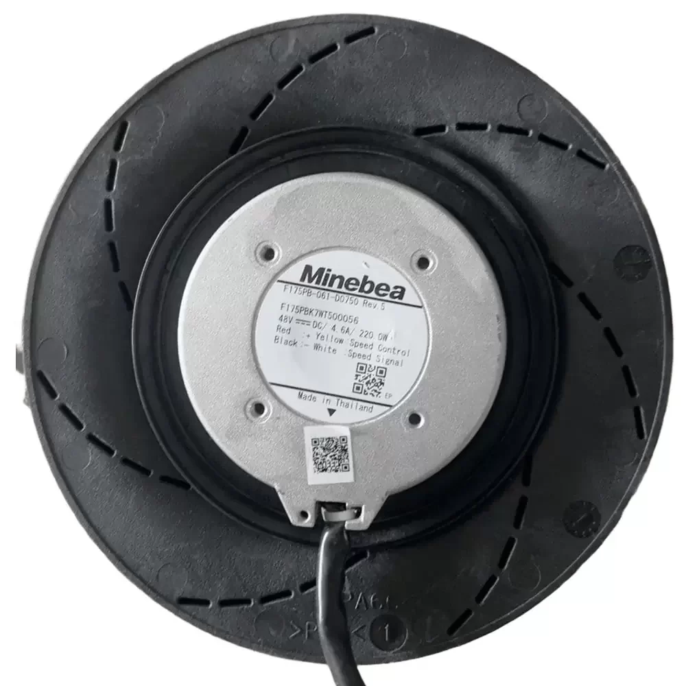 F175PB-061-D0750 NMB 48VDC 175mm 220W Centrifugal Fan