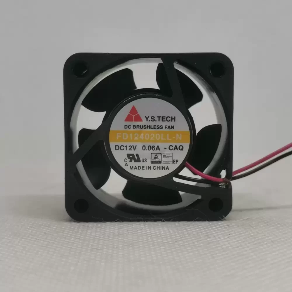 FD124020LL-N Y.S.TECH 12VDC 0.06A 40x40x20mm Axial Fan