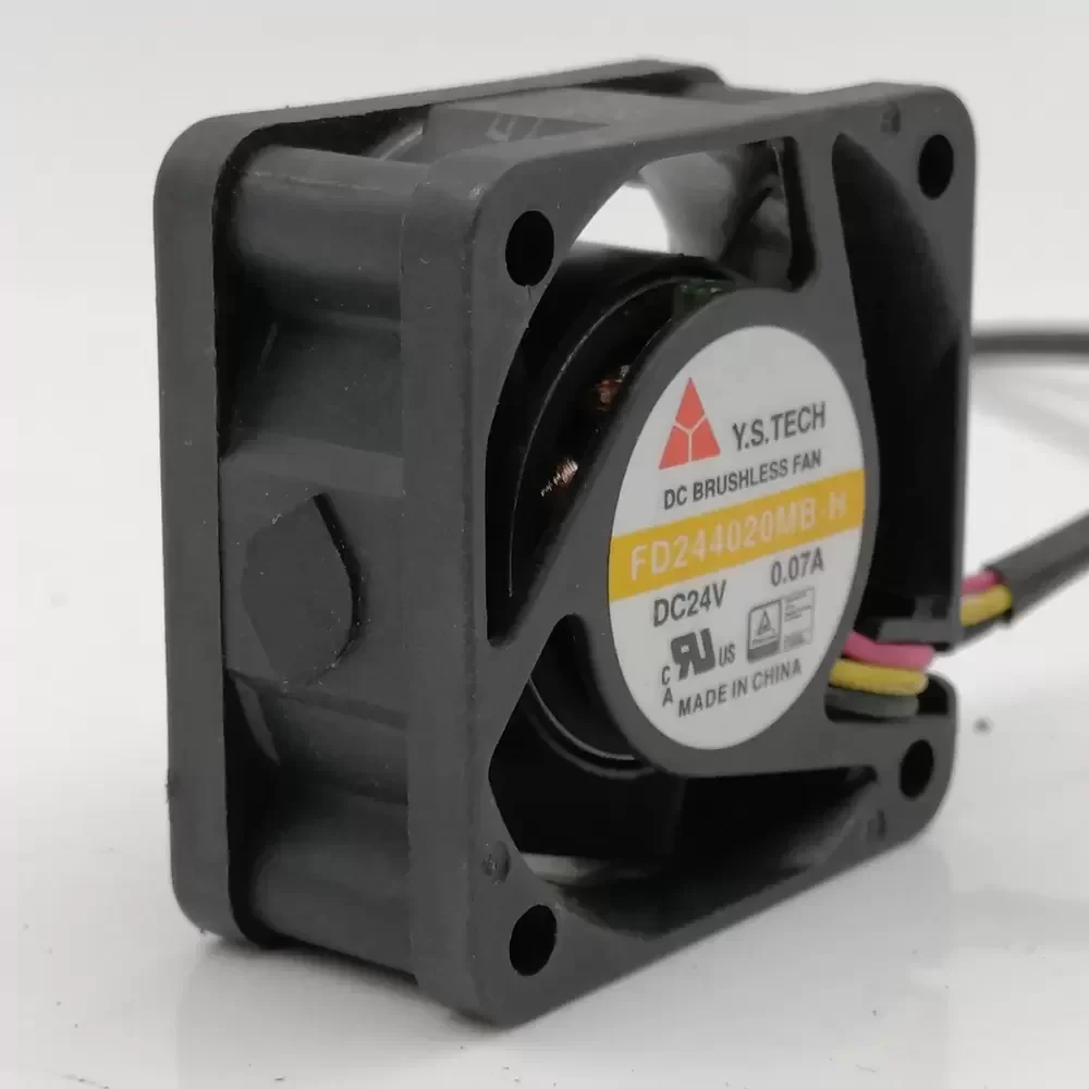 FD244020MB-H Y.S.TECH 24VDC 0.07A 40x40x20mm Axial Fan FD244020MB-H Y.S.TECH 24VDC 0.07A 40x40x20mm Axial Fan