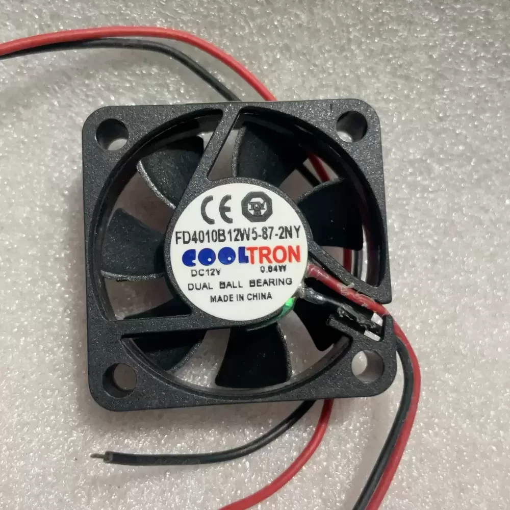 FD4010B12W5-87-2NY COOLTRON 12VDC 40x40x10mm Axial Fan