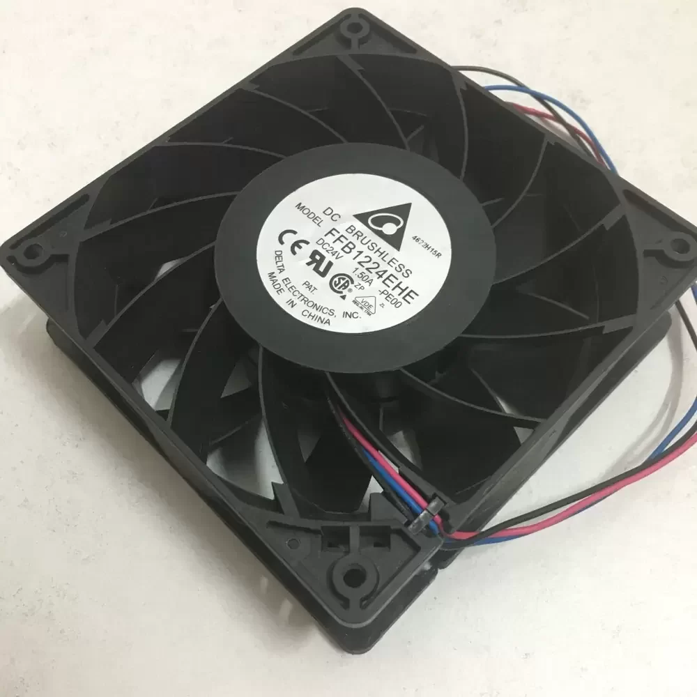 FFB1224EHE-PE00 Delta 24VDC 120x120x38mm Axial Fan FFB1224EHE-PE00 Delta 24VDC 120x120x38mm Axial Fan