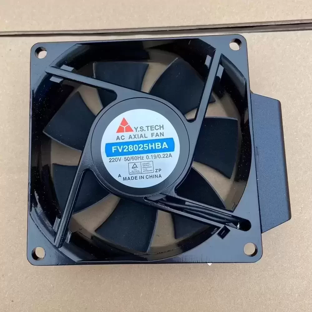FV28025HBA Y.S.TECH 220VAC 280x280x25mm Capacitor Axial Fan FV28025HBA Y.S.TECH 220VAC 280x280x25mm Capacitor Axial Fan