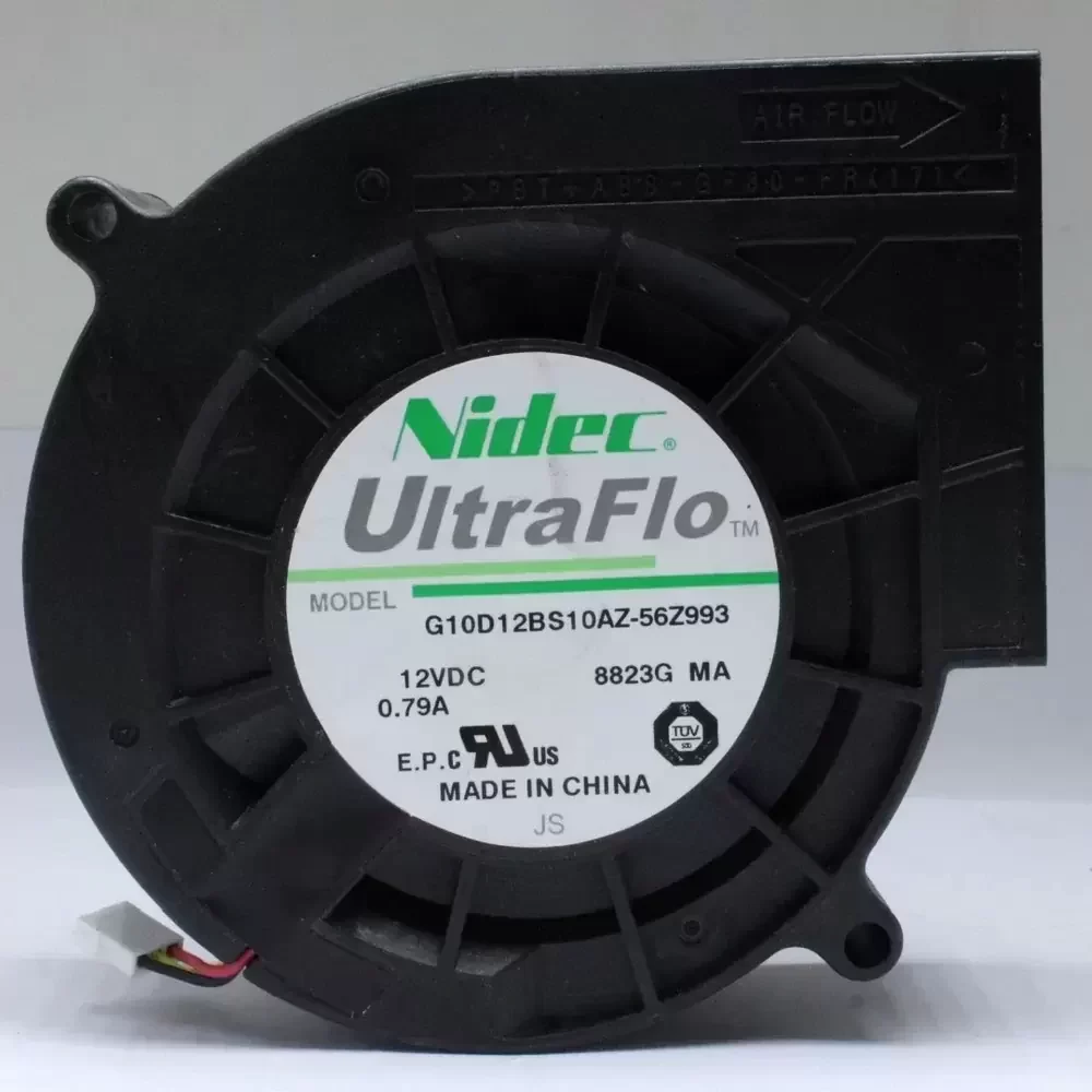 G10D12BS10AZ-56Z993 Nidec 12VDC 90x90x32mm Blower