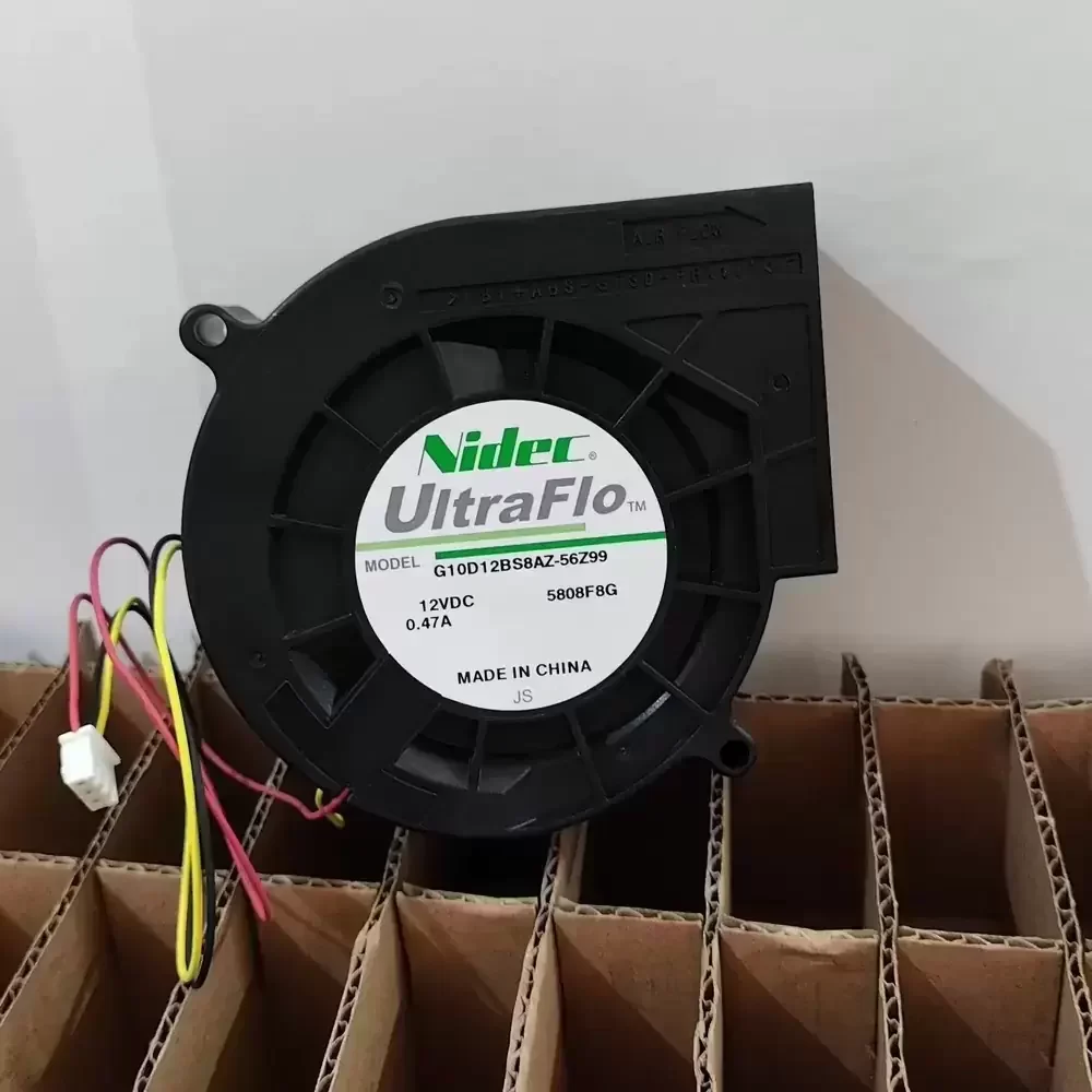 G10D12BS8AZ-56Z99 Nidec 12VDC 97mm Turbo Centrifugal Blower