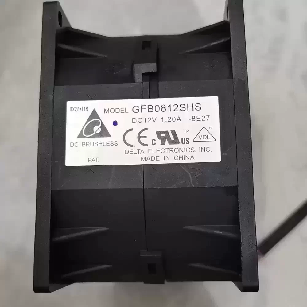 GFB0812SHS-8E27 Delta 12VDC 1.20A 80x80x56mm Axial Fan