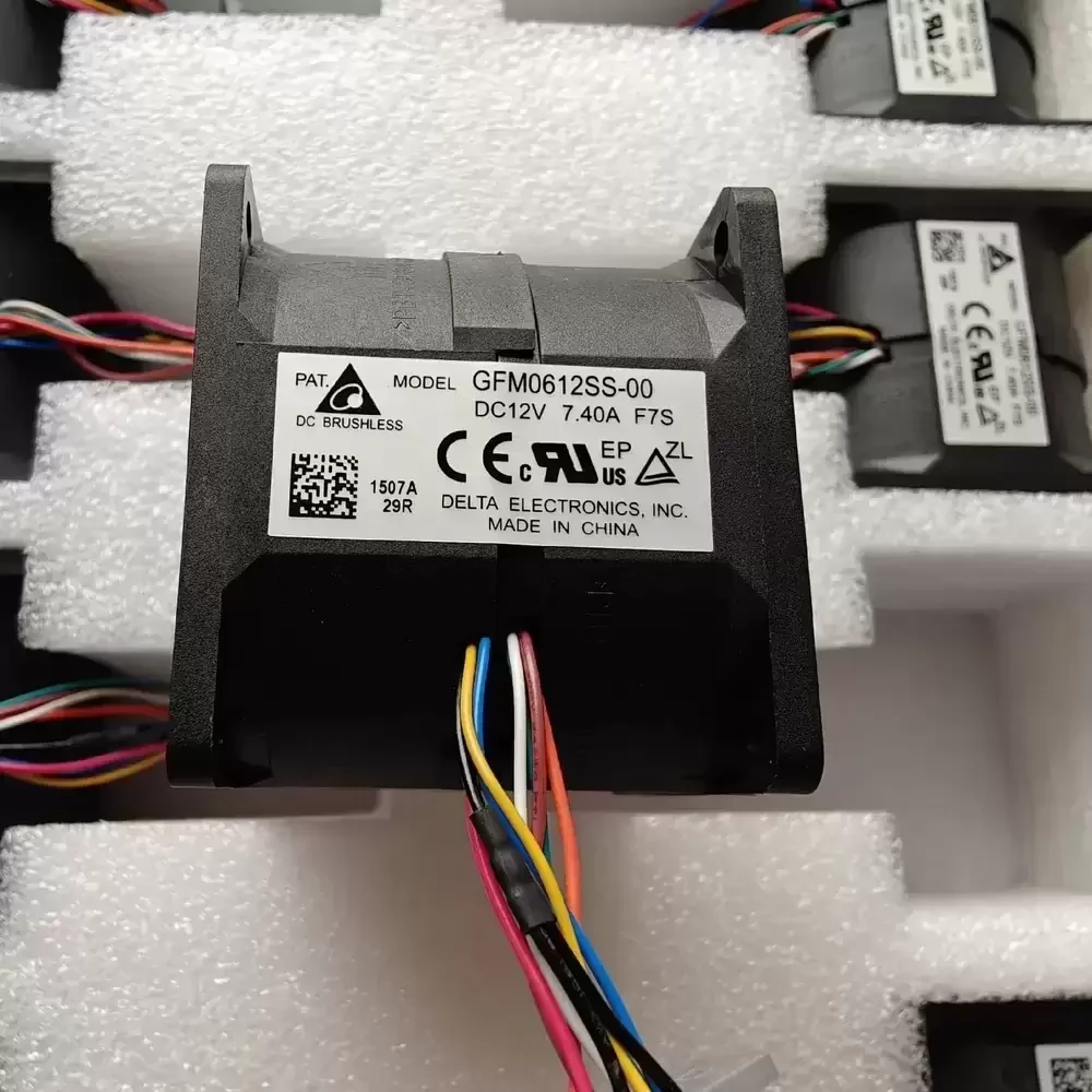 GFM0612SS-00F7S Delta 12VDC 60x60x56mm Counter-Rotating Fan