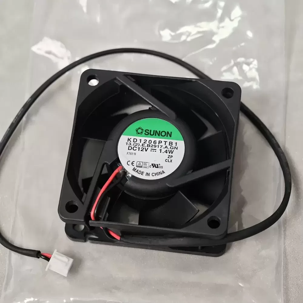 KD1206PTB1.13.(2).E.B2917.A.GN SUNON 12VDC 60x60x25mm Fan